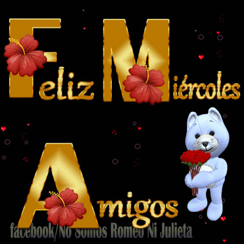 Resultado de imagen de feliz miercolesgif