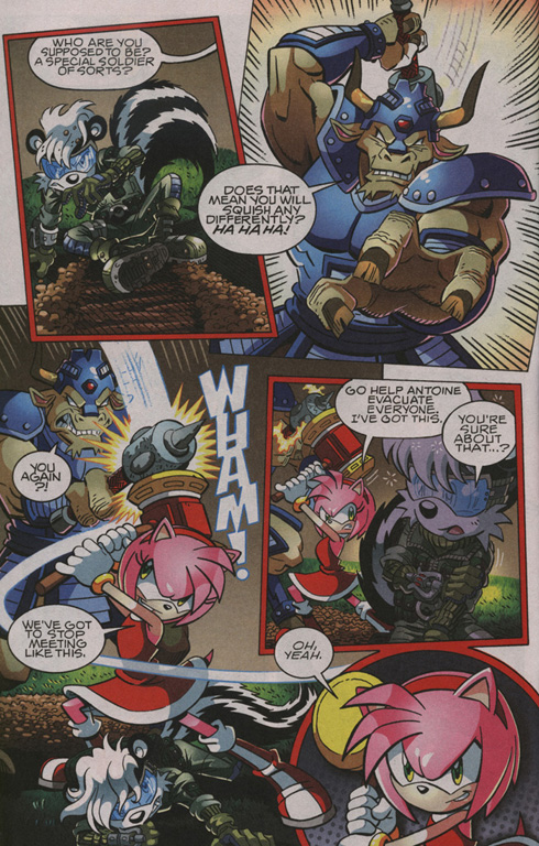Read online Sonic The Hedgehog comic -  Issue #210 - 21