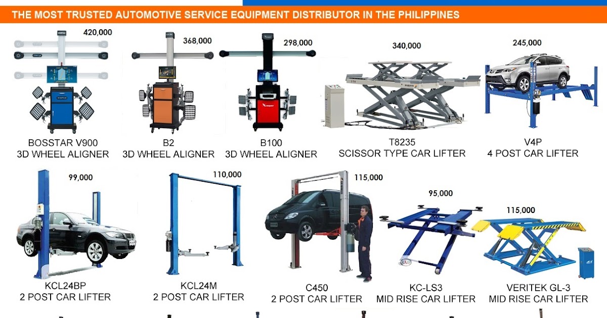 Automotive Equipment Price in the Philippines Automotive Equipment