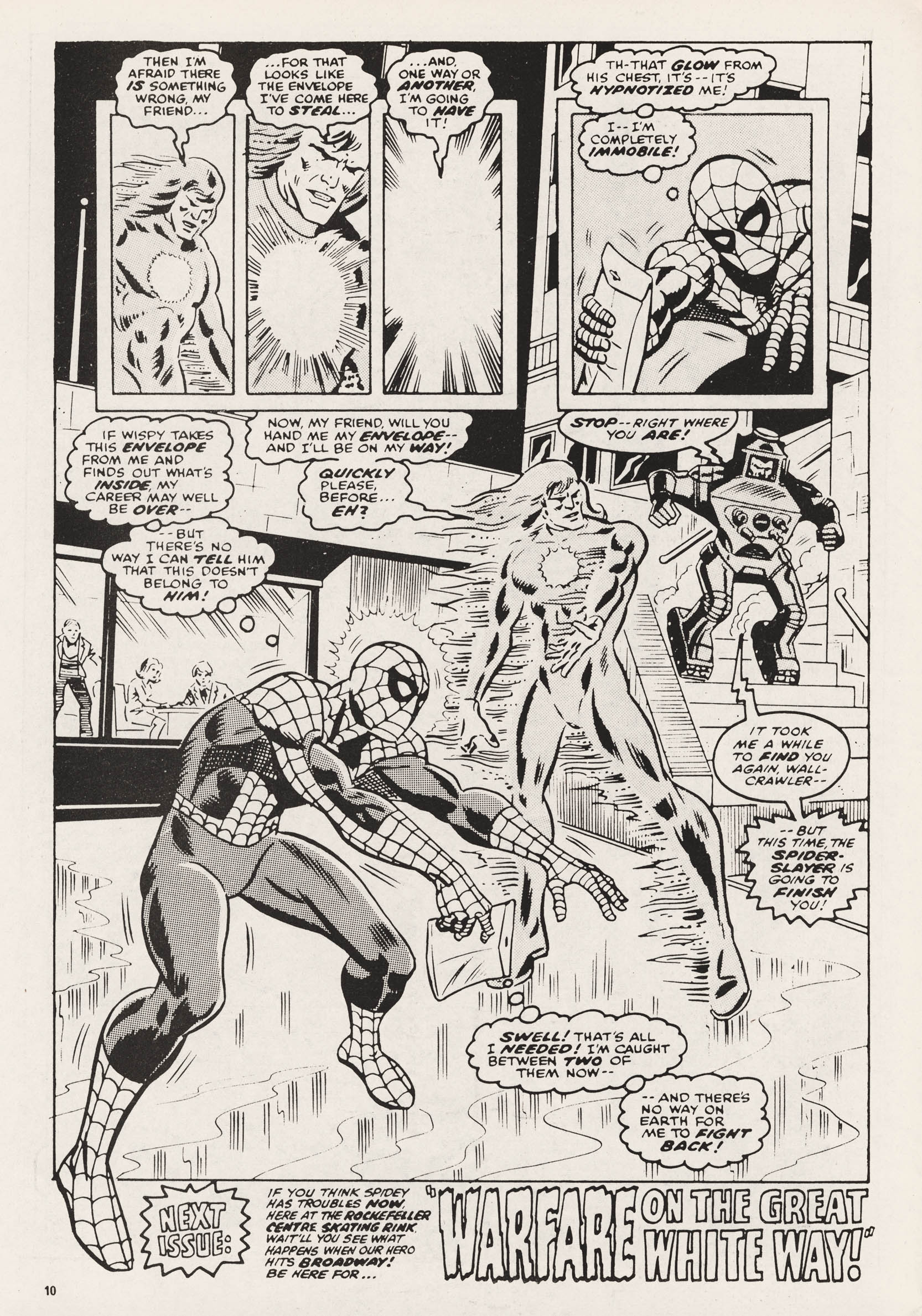 Read online Super Spider-Man and Captain Britain comic -  Issue #244 - 10