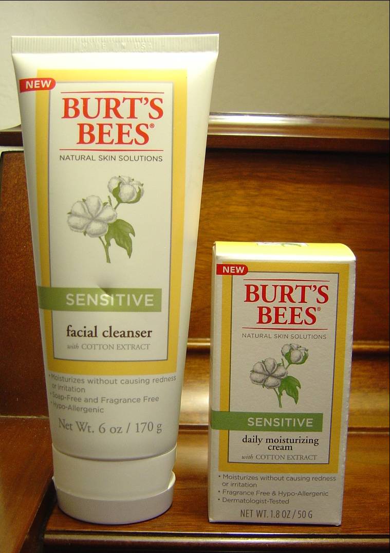 Burt's Bees Sensitive Skin Care Solutions Review Beauty Cooks Kisses