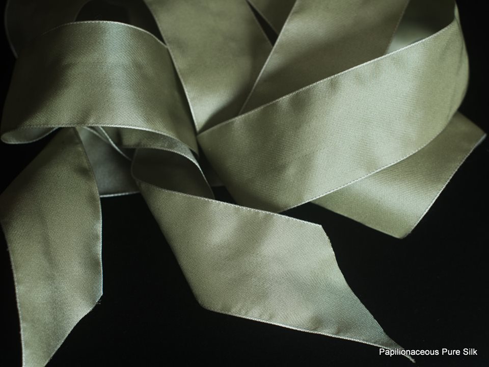 Silk ribbon - Woven silk ribbons made in England - Papilionaceous