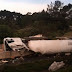 Motorista morre após caminhão-tanque tombar na BR-376, em Mauá da Serra