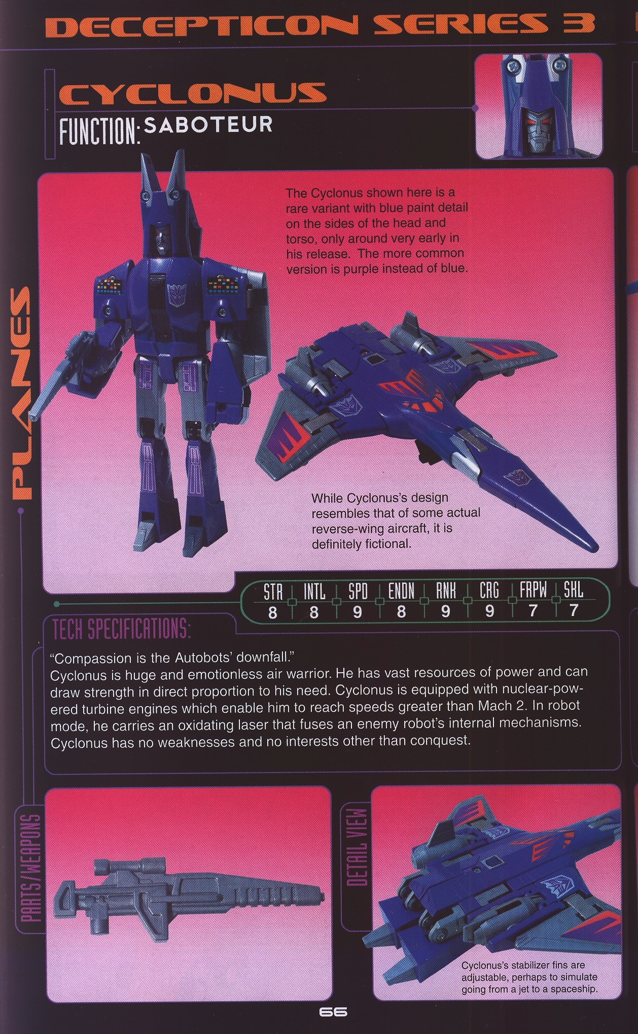 Read online Cybertronian: An Unofficial Transformers Recognition Guide comic -  Issue #2 - 64