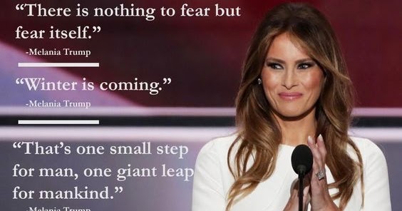 Silly Bunt : Melania Trump Quotes