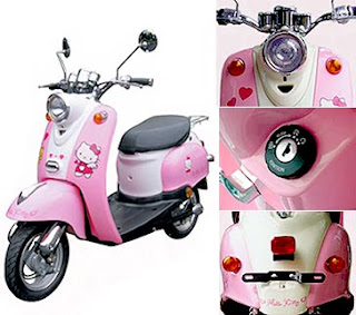 Hello Kitty scooter