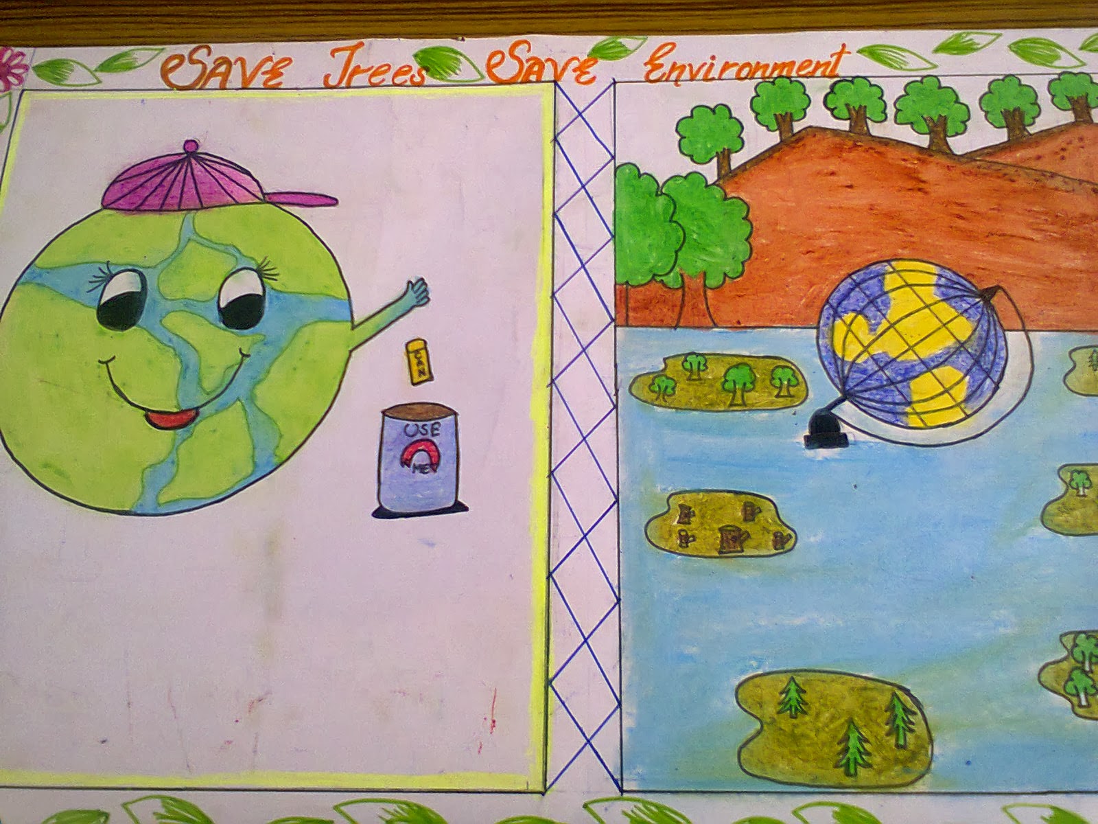 LIBRARY KV BSF RAMPURA ( FAZILKA ) Golden Jubilee Drawing Competition