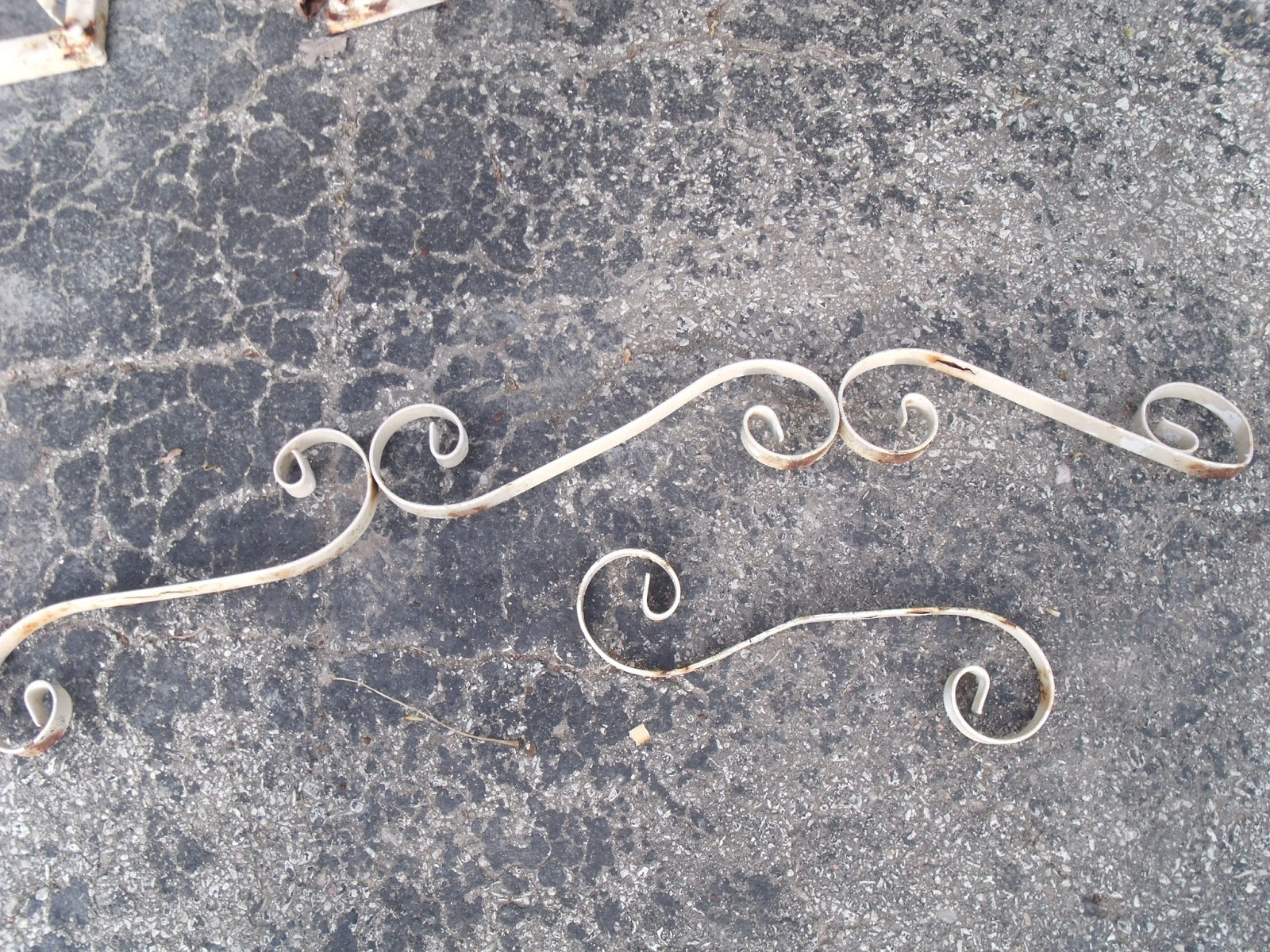 Gear Acres at Top of the Hill Vintage Wrought Iron Arbor