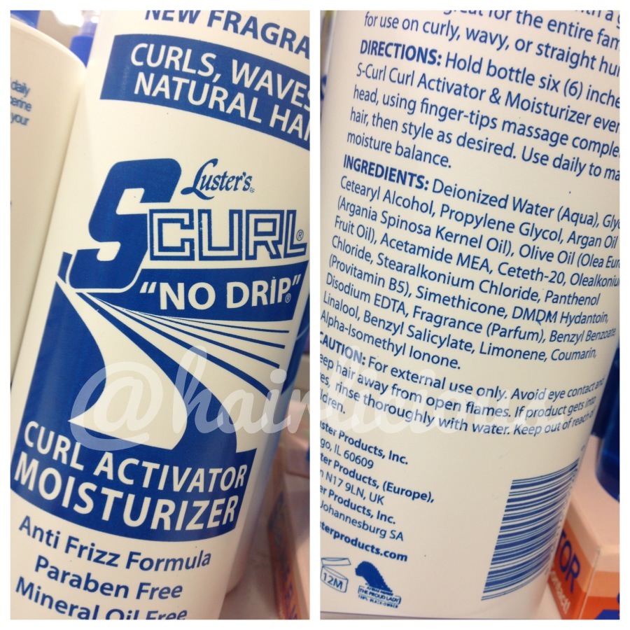 Scurl No Drip Activator New Formula And Fragrance Hairlicious