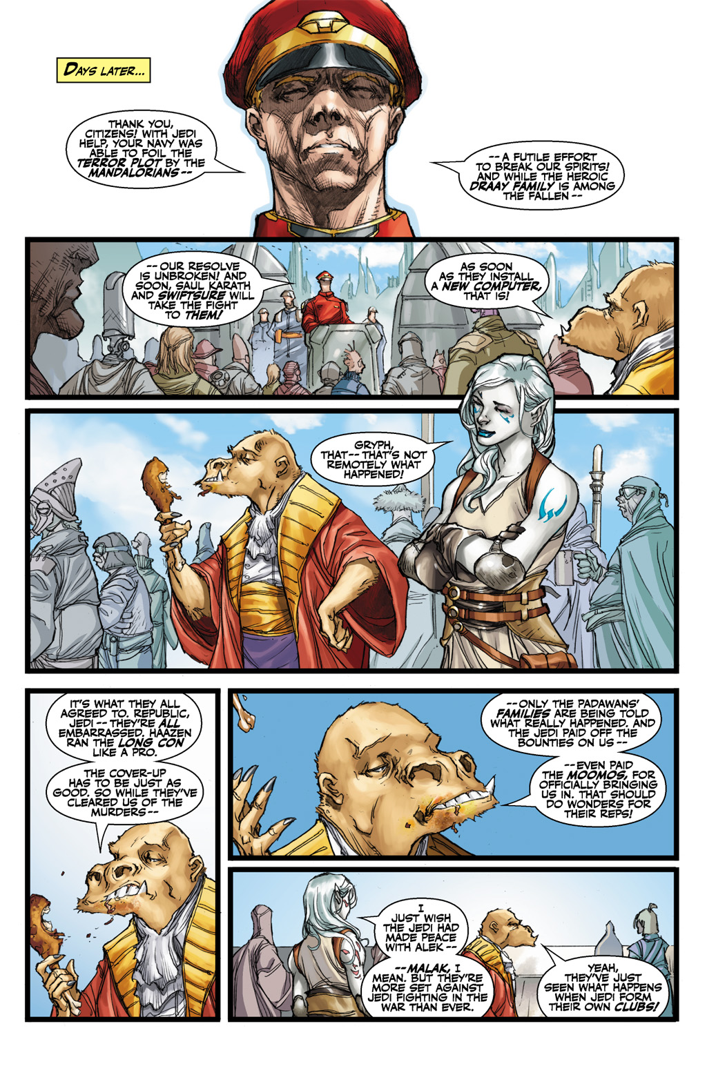 Read online Star Wars: Knights Of The Old Republic comic -  Issue #35 - 18