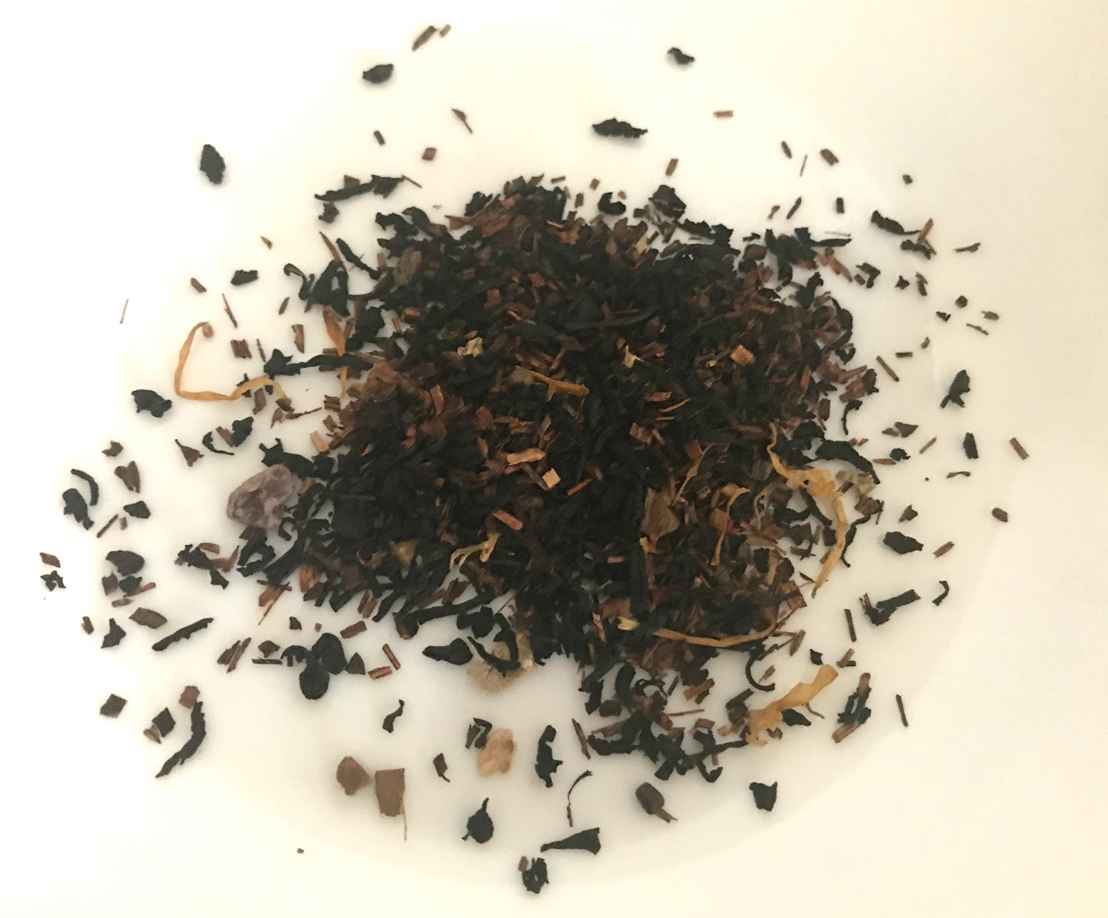 Relevant Tea Leaf Peach Cobbler Tea from Plum Deluxe Tea