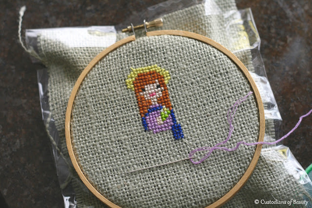 Cross Stitch Saints | by CustodiansofBeauty.blogspot.com