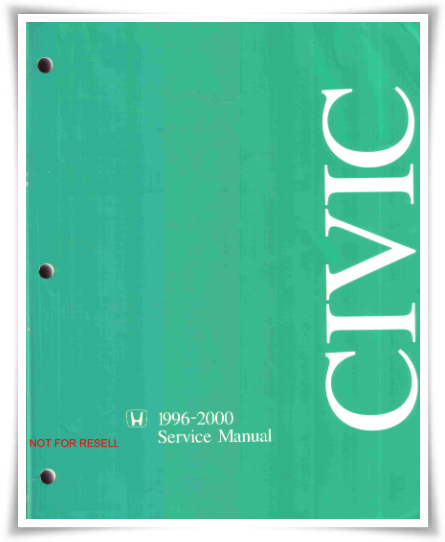 Honda Civic 1996-2000 Service Manual PDF - Manual Centre