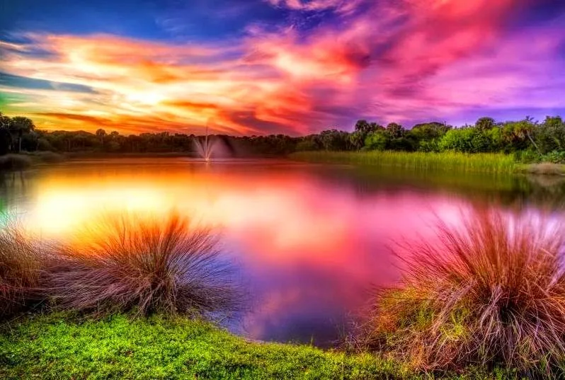 pemandangan indah di alam bebas