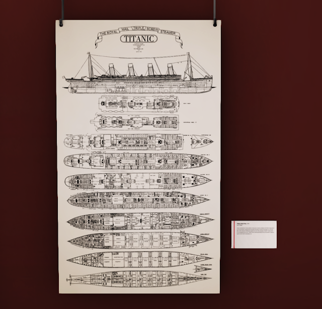 Virtual Dream & Travel: A Night to Remember - Titanic Deck Plan