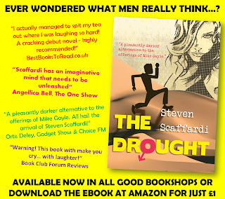 The Funniest Book Ever, The Drought, Steven Scaffardi, Lad Lit, Funny, Comedy, Chick Lit, Indie Author, 