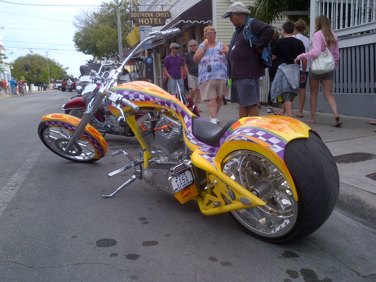 A Twist of Key Lime Cool motorcycles