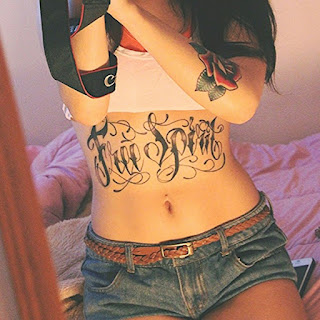 Stomach tattoos