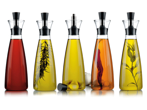 RECETAS. Aceites aromatizados para cocinar hechos casa.