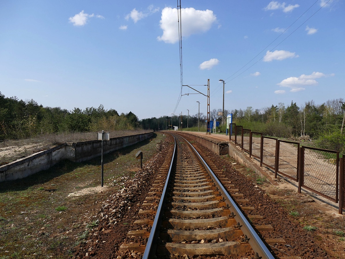 Przystanek kolejowy Pogorzel Warszawska Torowy