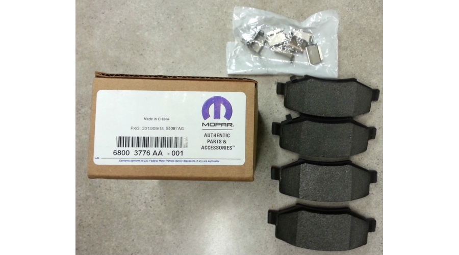 FIAT&LARJ K68003776AA REAR DİSC BRAKE PADSJEEP CHEROKEE, DODGE NİTRO