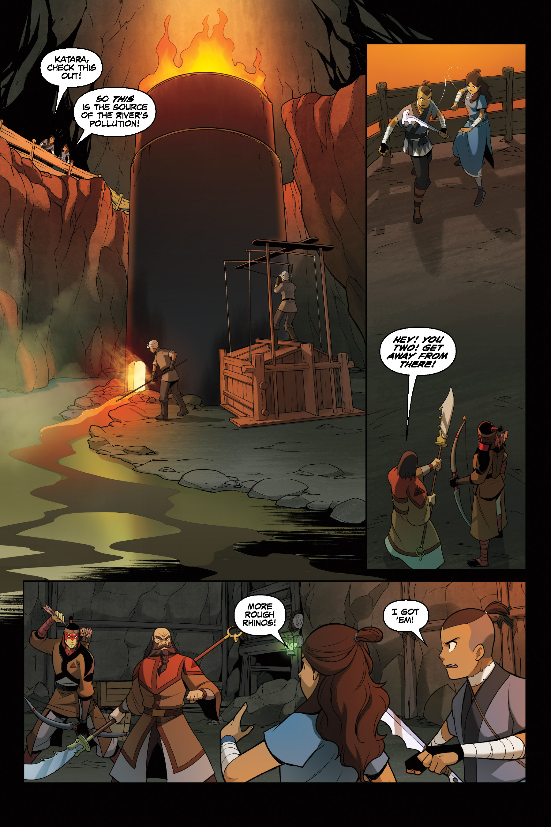 Read online Nickelodeon Avatar: The Last Airbender - The Rift comic -  Issue # _Omnibus (Part 2) - 15