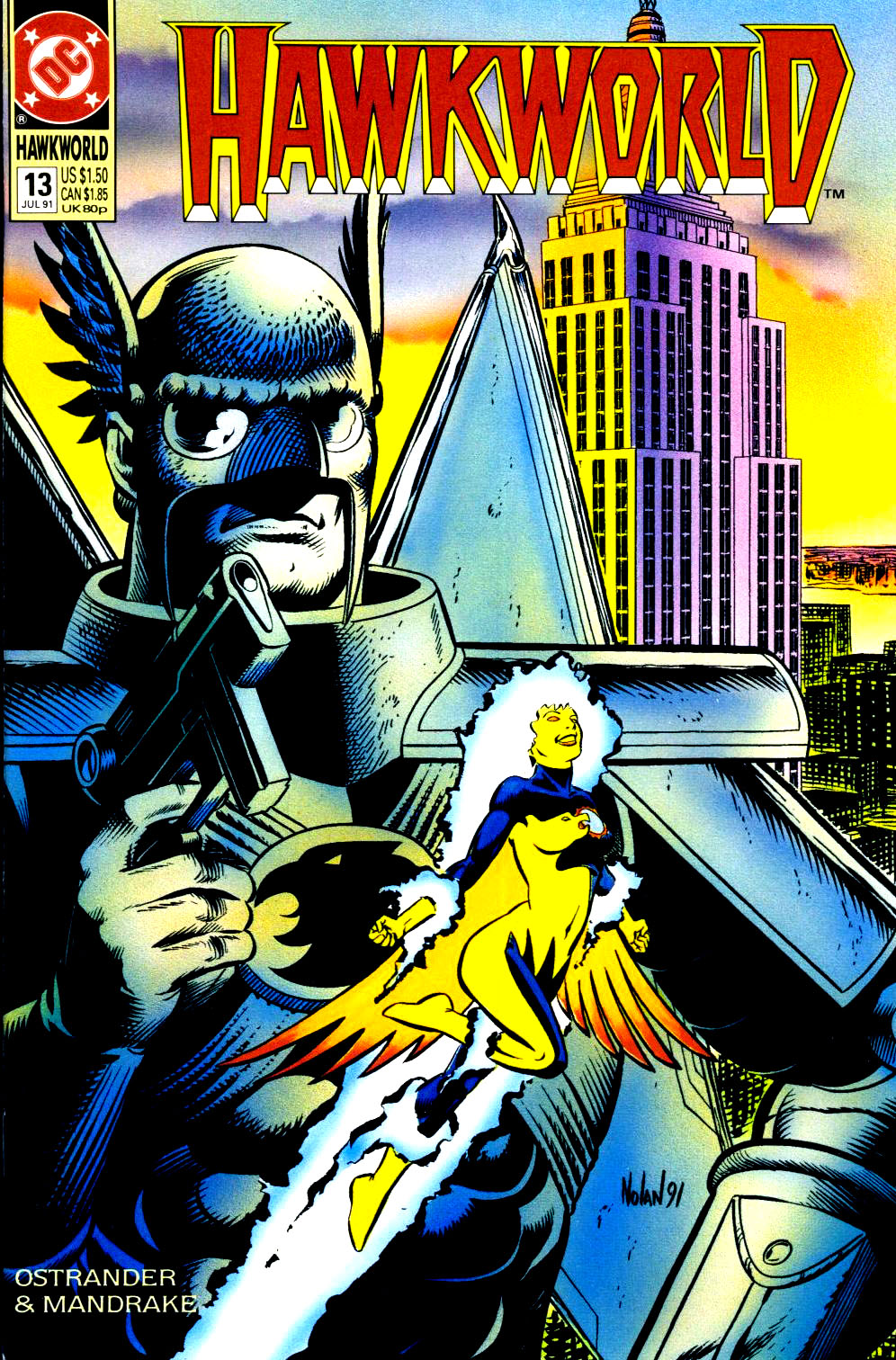 Read online Hawkworld (1990) comic -  Issue #13 - 1