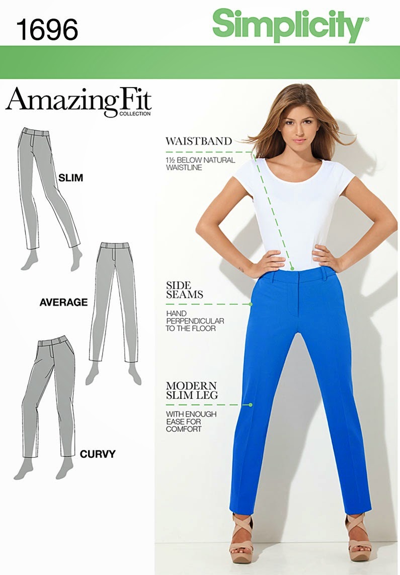 According to the measurements I am super 'curvy' (no surprise there) and a size 16. I cut a 16 and marked out a 14 on the same pattern piece just for ...