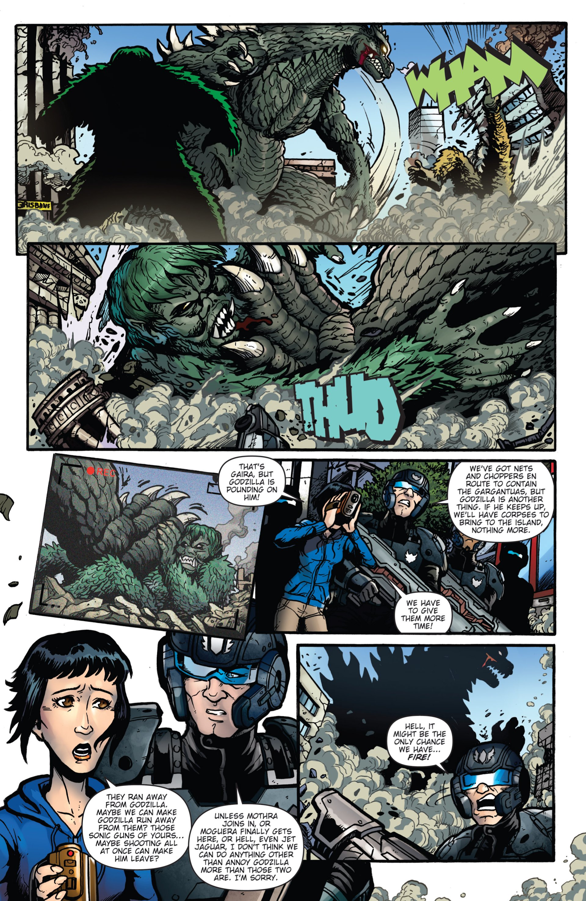 Read online Godzilla: Rulers of Earth comic -  Issue #10 - 19
