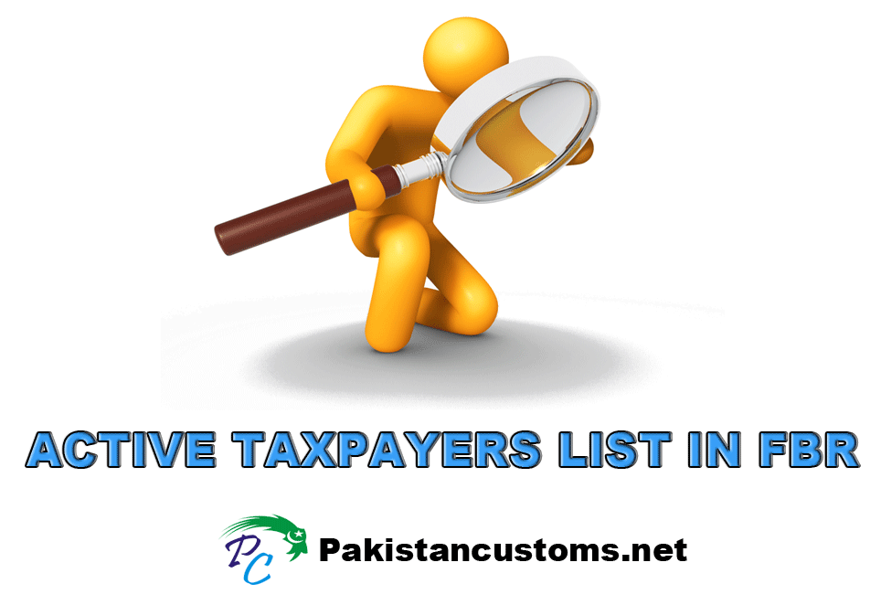 Active Taxpayer List FBR