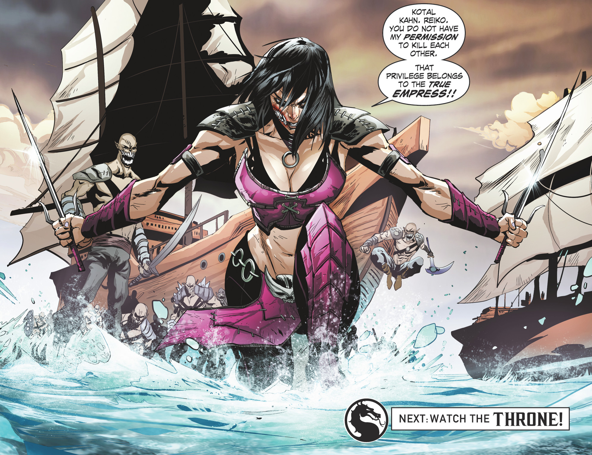 Read online Mortal Kombat X [I] comic -  Issue #25 - 23