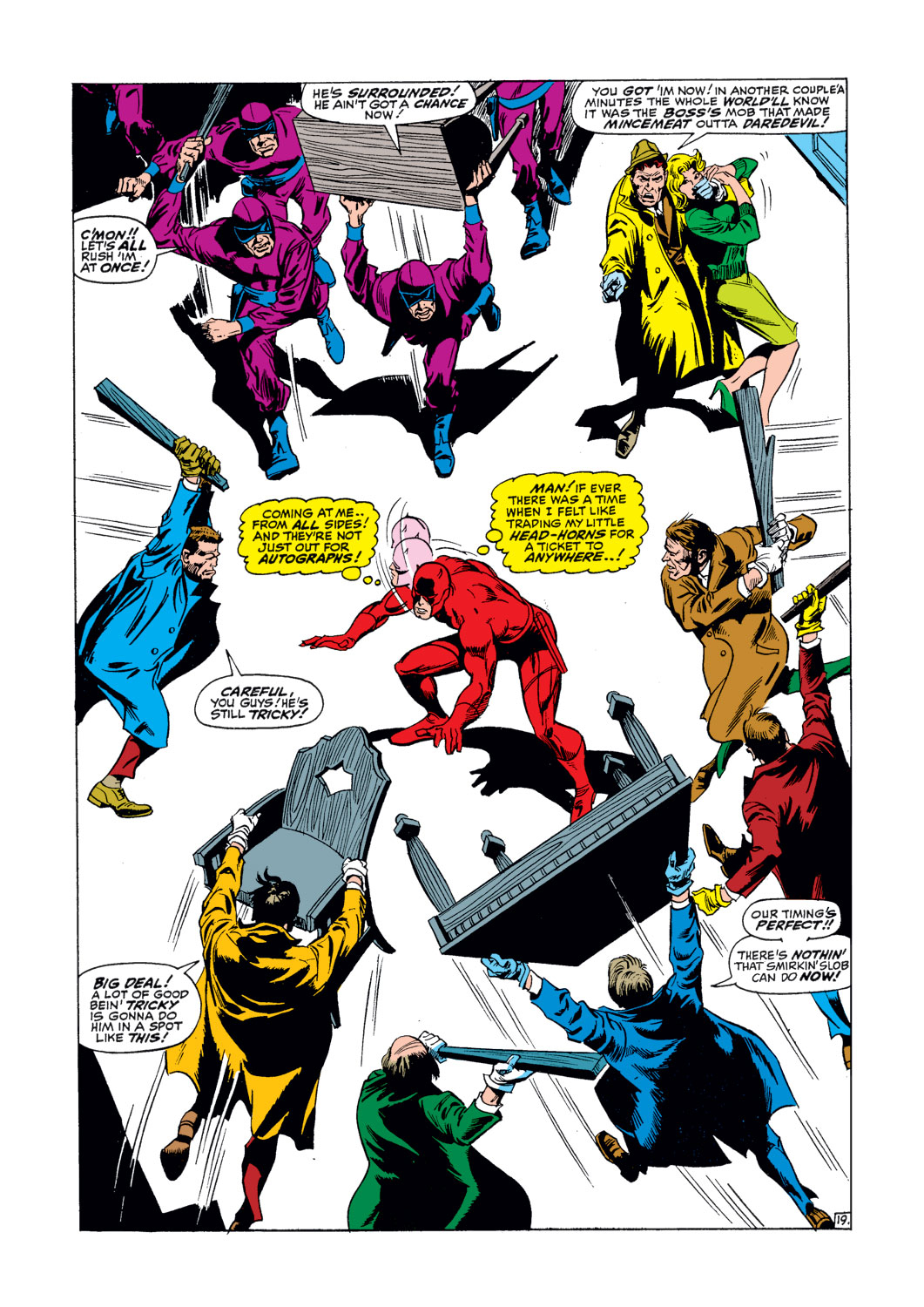 Read online Daredevil (1964) comic -  Issue #29 - 20