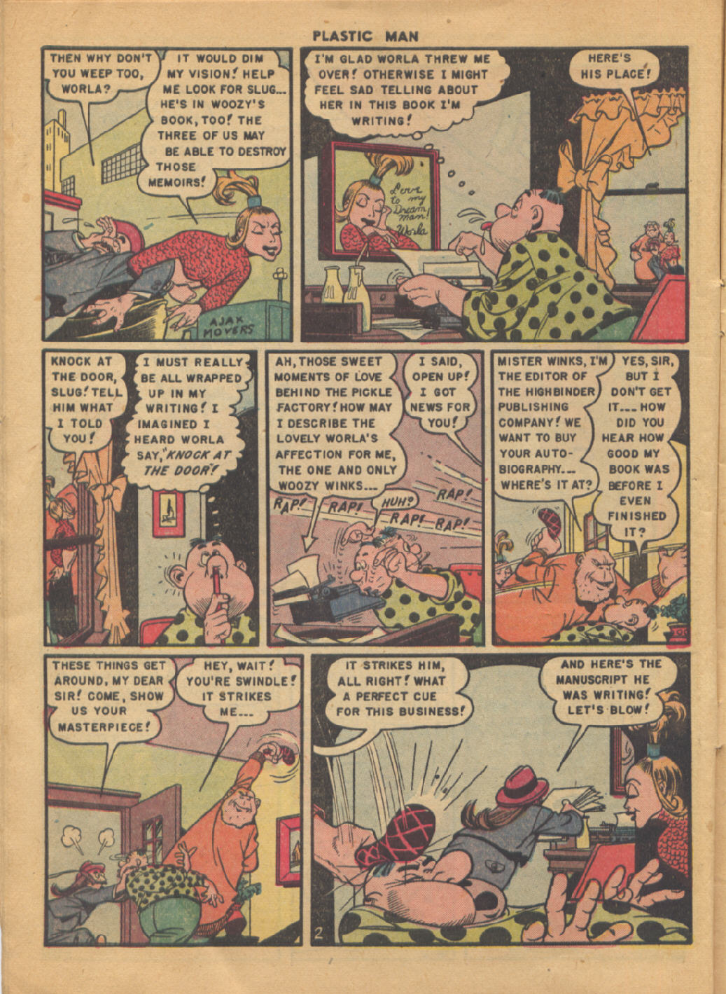 Read online Plastic Man (1943) comic -  Issue #25 - 13