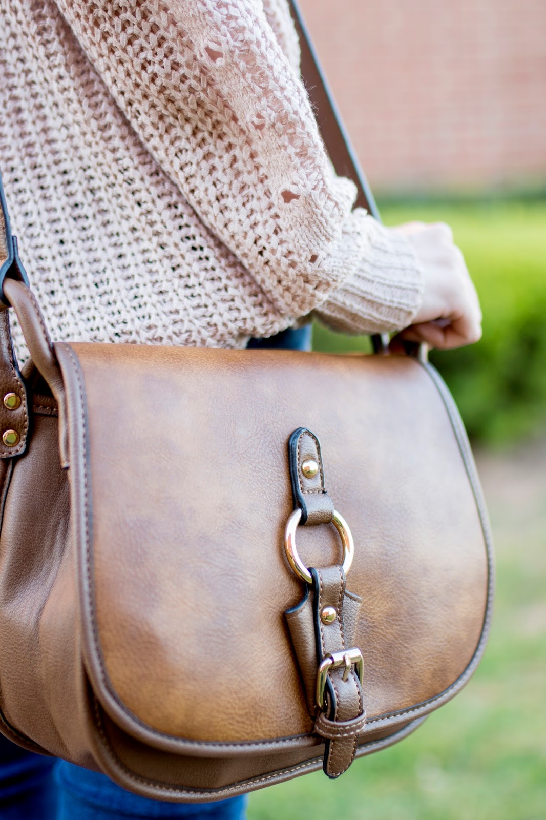The Life of a Lady Buckle Saddle Bag from Versona