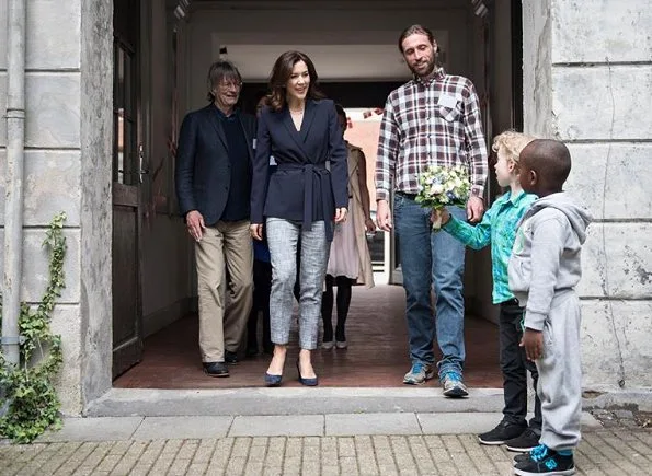 Crown Princess Mary of Denmark attended reception of 20th anniversary of establishment of Baglandet Copenhagen (Baglandet Københavns)