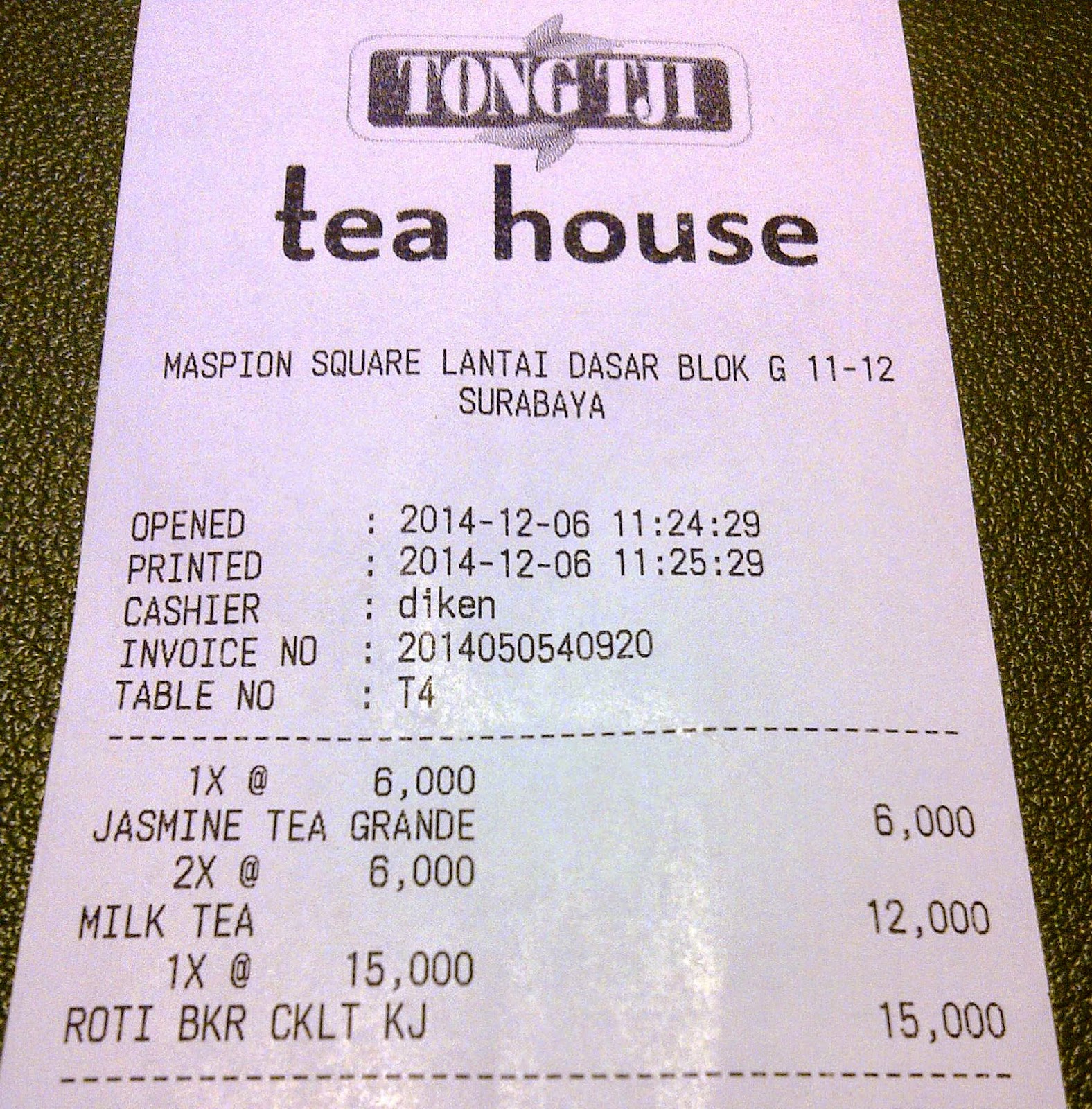 Blognya Setiyo Info Kuliner Tong Tji Tea House Surabaya