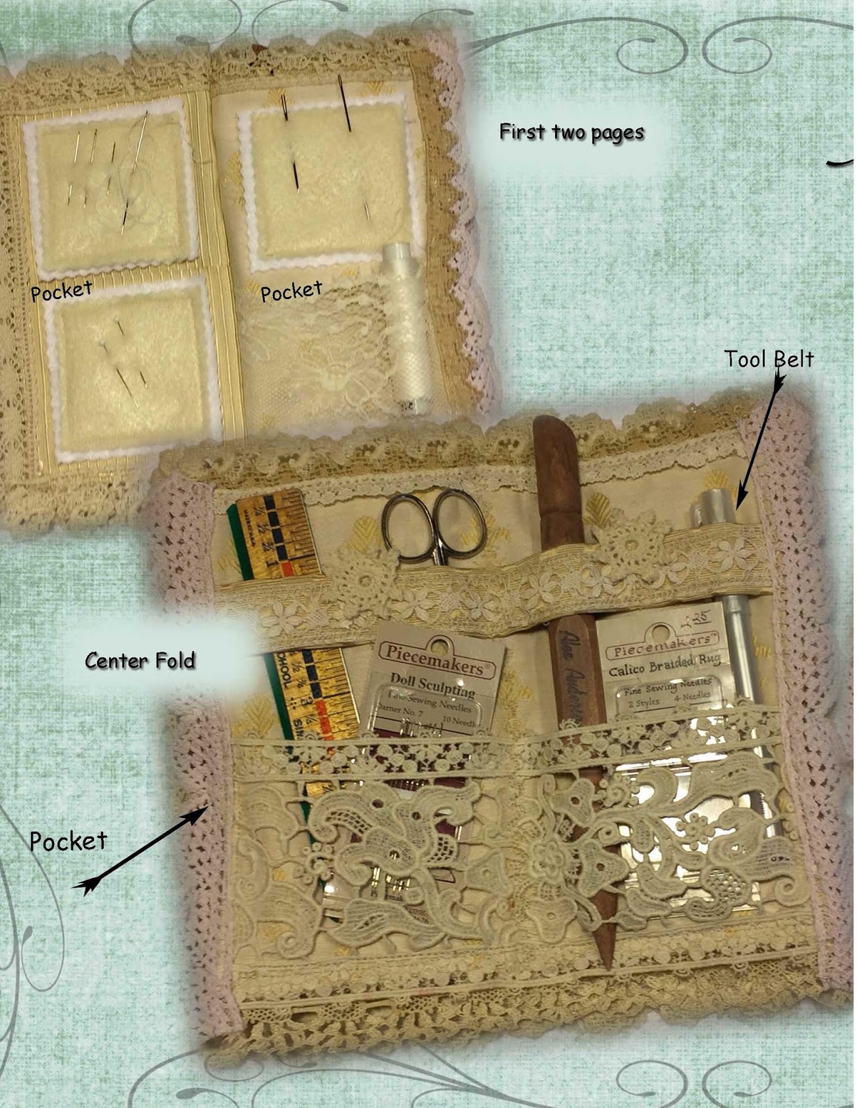 Grandmas laces Edwardian Needle Keep pattern is now available!