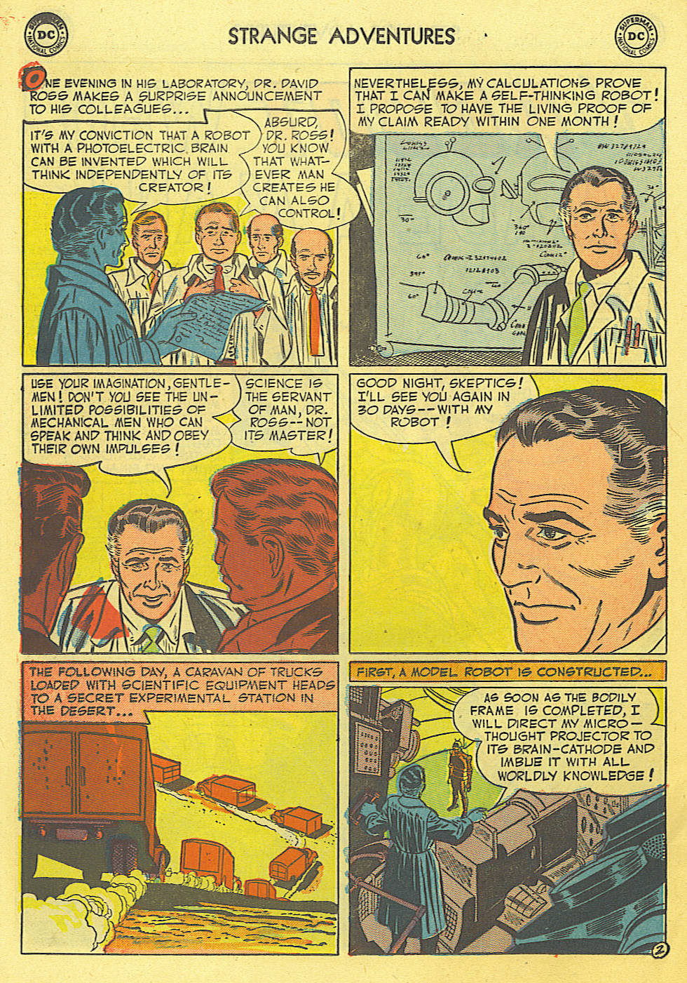 Read online Strange Adventures (1950) comic -  Issue #22 - 26