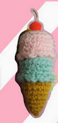 PATRON GRATIS HELADO AMIGURUMI