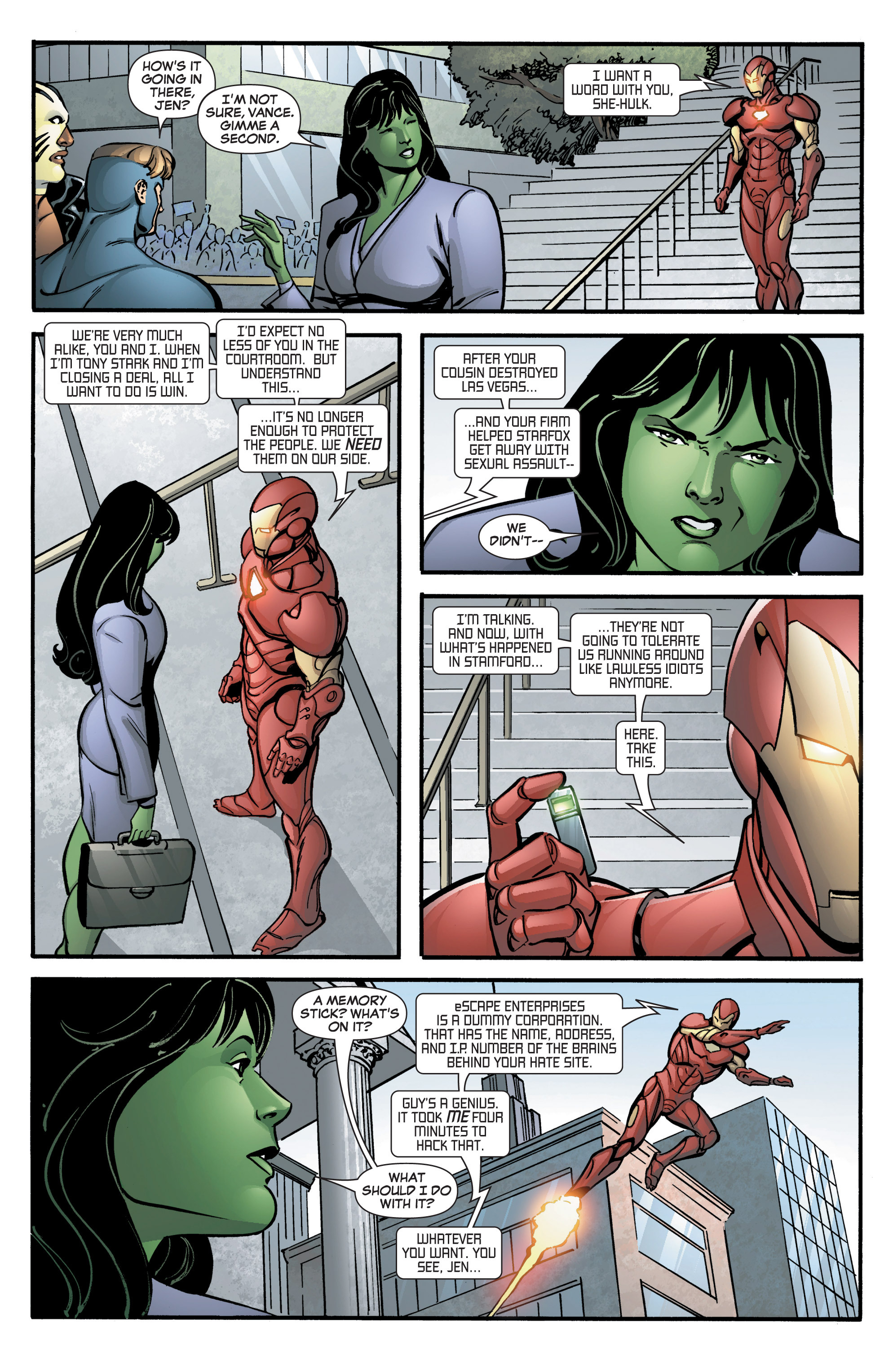 Read online She-Hulk (2005) comic -  Issue #8 - 20