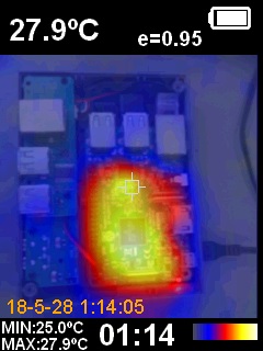 HT02 Thermal camera sample image