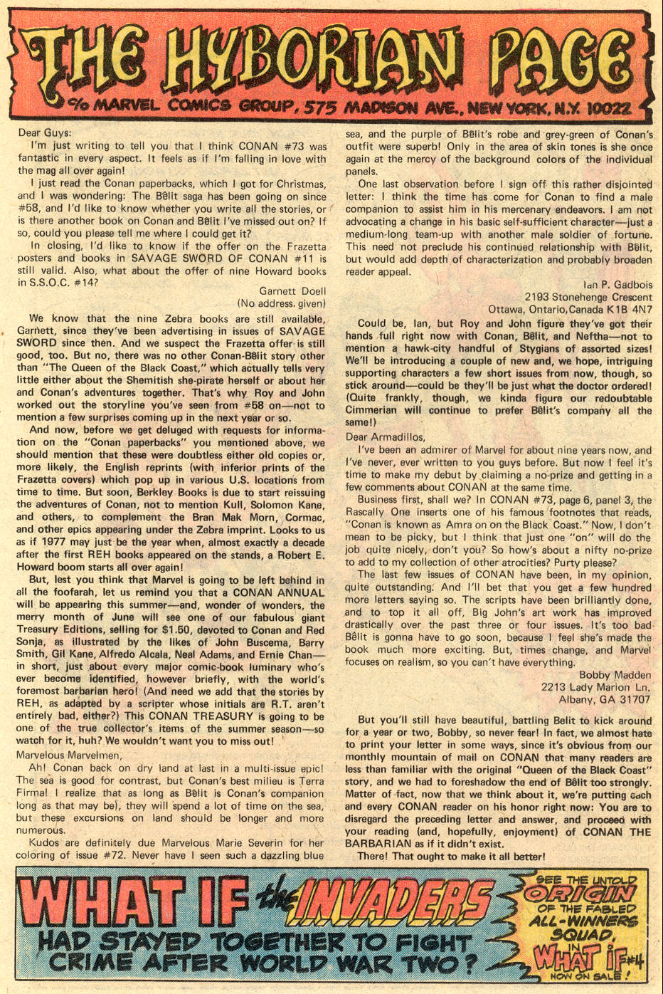 Conan the Barbarian (1970) Issue #77 #89 - English 22