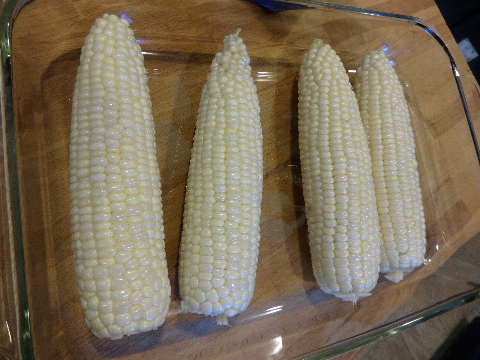 Hold the onion Microwave Corn on the Cob