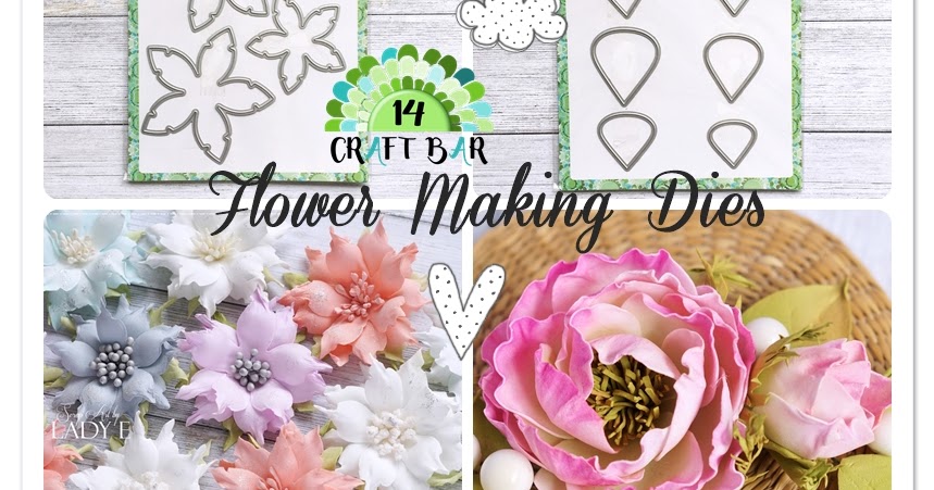 foamiran flower making dies lady e design poinsettia paper flower