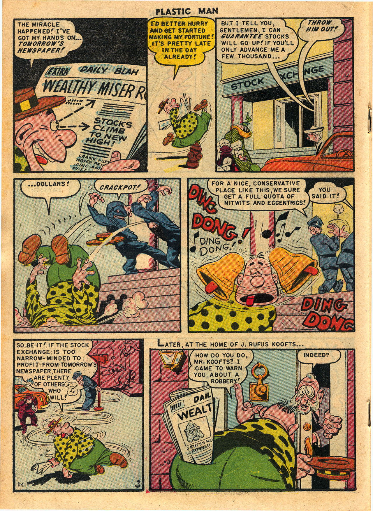 Read online Plastic Man (1943) comic -  Issue #58 - 18