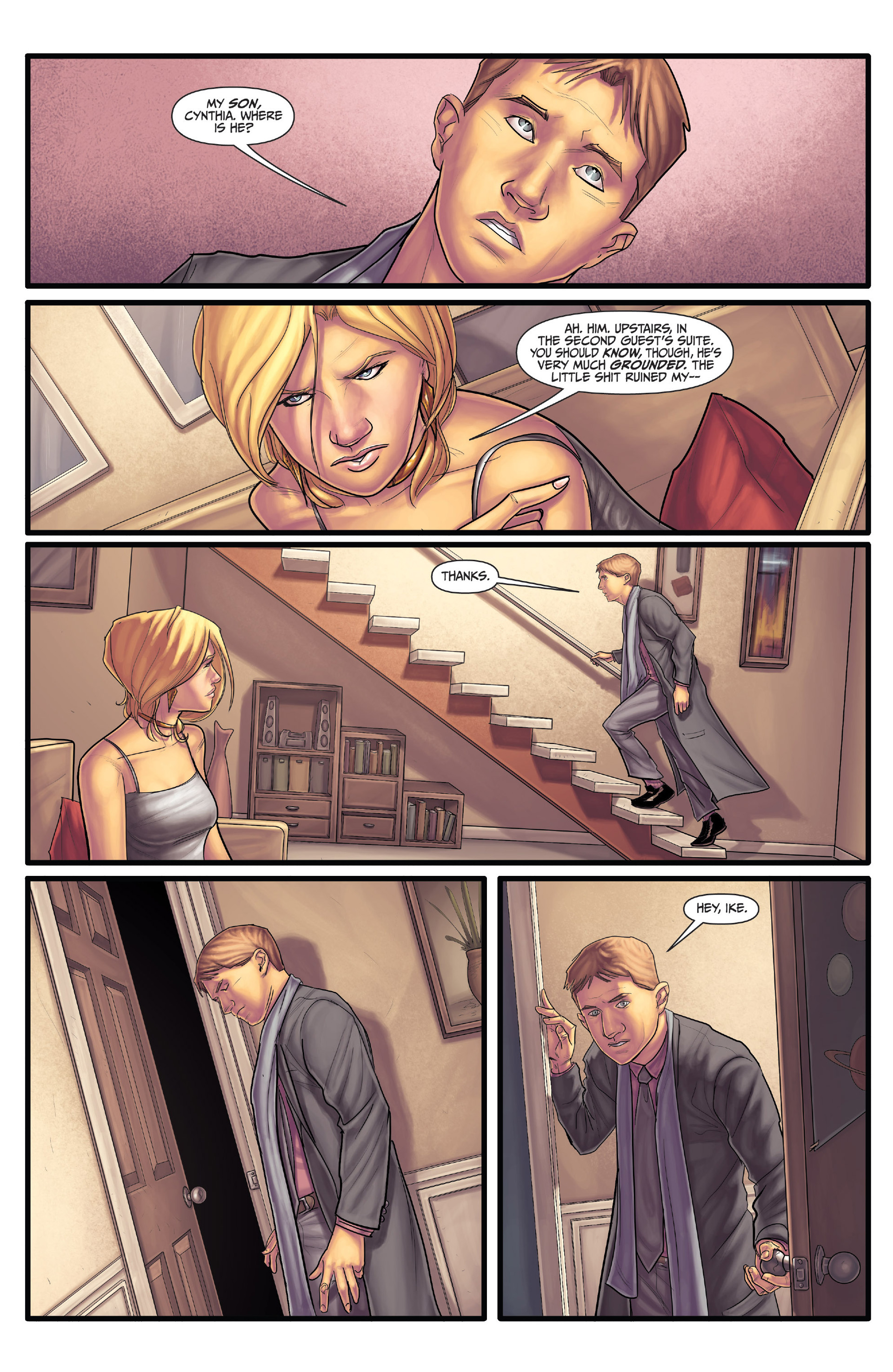 Read online Morning Glories comic -  Issue #24 - 11