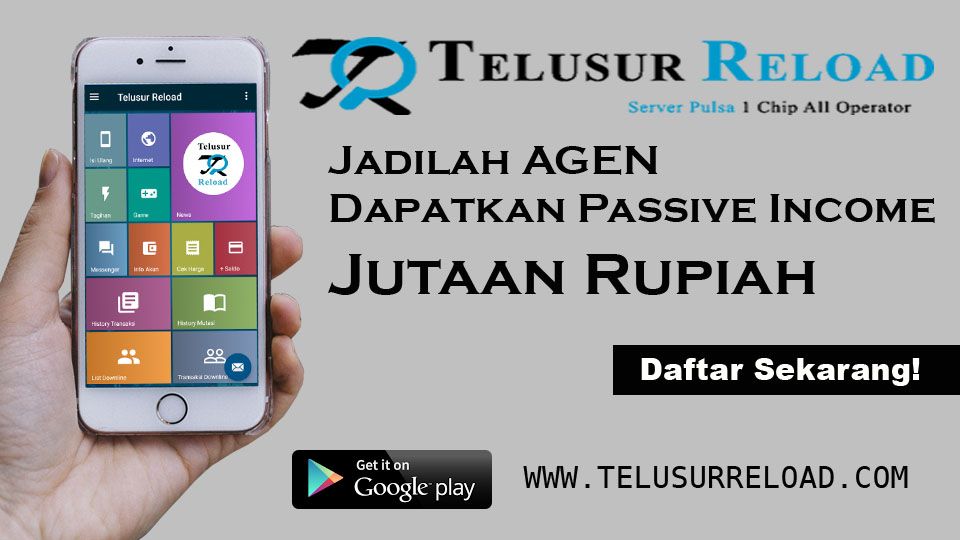 Telusur Reload - Aplikasi Isi Pulsa & PPOB Telusur Reload