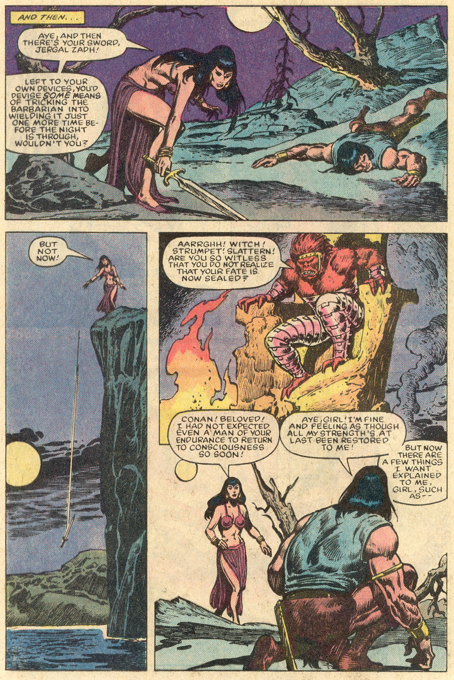 Read online Conan the Barbarian (1970) comic -  Issue #152 - 21