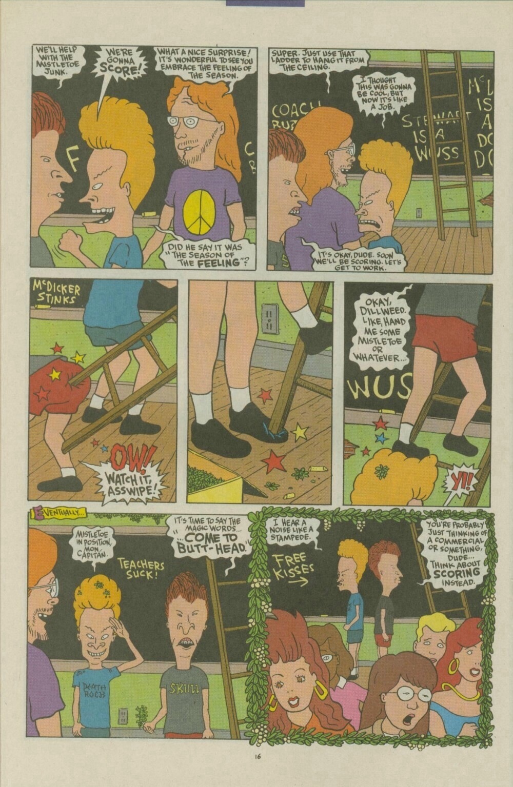 Read online Beavis and Butt-Head comic -  Issue #12 - 16