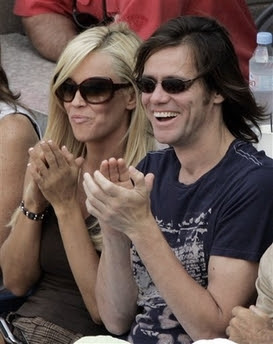 Jim Carrey with Wife 